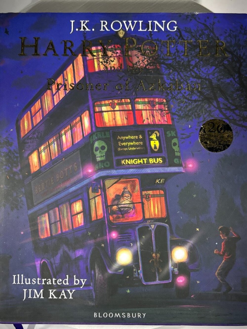 Harry Potter and The Prisoner of Azkaban Illustrated Edition By J K Rowling BOOK